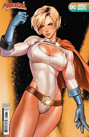 Power Girl #7 Cover D Sozomaika Womens History Month Card Stock Variant