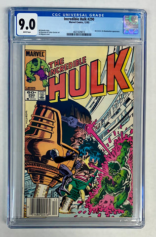Incredible Hulk #290 (CGC 9.0)