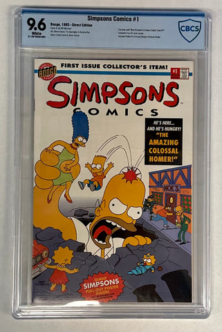 Simpsons Comic #1 CBCS 9.6
