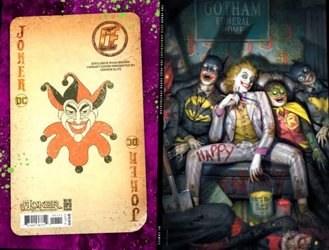 Joker 80th Anniversary 100-Page Spectacular Ryan Brown Virgin Variant