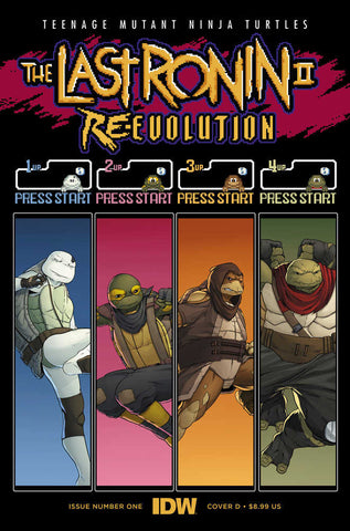 Teenage Mutant Ninja Turtles: The Last Ronin II--Re-Evolution #1 Variant D (Delgado)