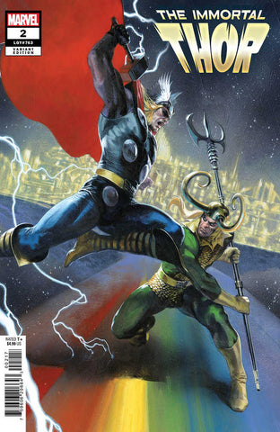 Immortal Thor #2 25 Copy Variant Edition Gabriele Dellotto Variant