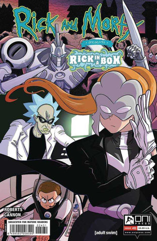 Rick And Morty Presents Rick In A Box #1 (One Shot) Cover B Jeyodin Manga Variant (Mature)