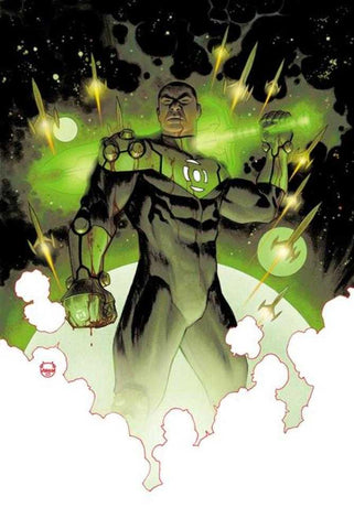 Green Lantern War Journal #4 Cover B Dave Johnson Card Stock Variant