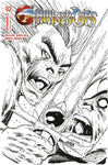 Thundercats #2 Cover Zb 10 Copy Foc Variant Edition Rob Liefeld Black & White