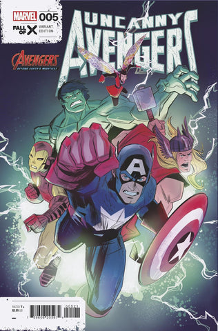 Uncanny Avengers 5 Nik Virella Avengers 60th Variant [Fall]